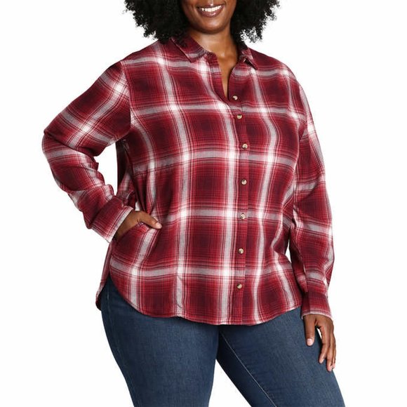 JACHS Girlfriend Ladies' Flannel Shirt - Picture 5 of 7